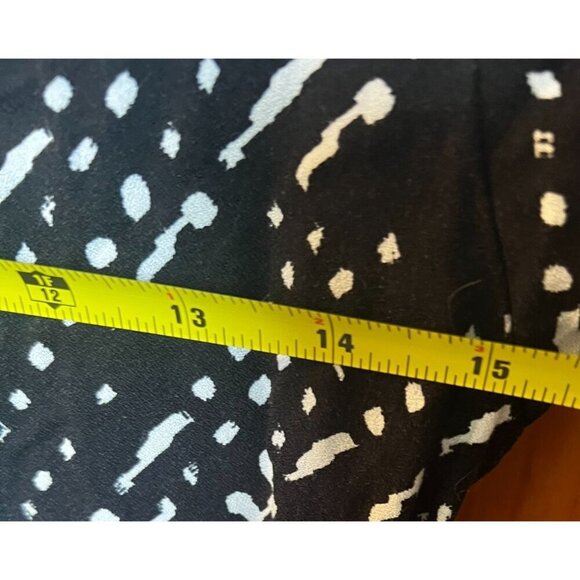 Wet‎ Seal Women's Small Black & White Rayon Dress - Picture 8 of 9